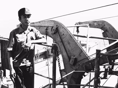 Thiếu tá Vũ Huy Lễ - Thuyền trưởng tàu 505 trên đảo Cô Lin