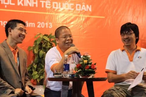 Hai CEO đã có những chia sẻ quý báu đúc rút từ trải nghiệm thực tế của mình. Hai CEO đã có những chia sẻ quý báu đúc rút từ trải nghiệm thực tế của mình