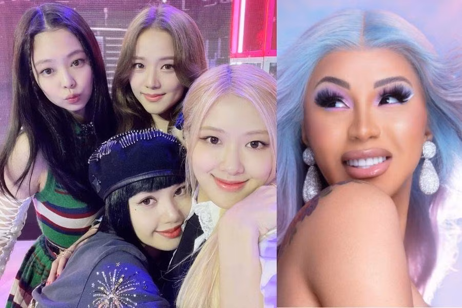 Bản B-Side trong full album đầu tay của BLACKPINK The Album - Bet You Wanna có sự góp giọng của nữ rapper Cardi B.