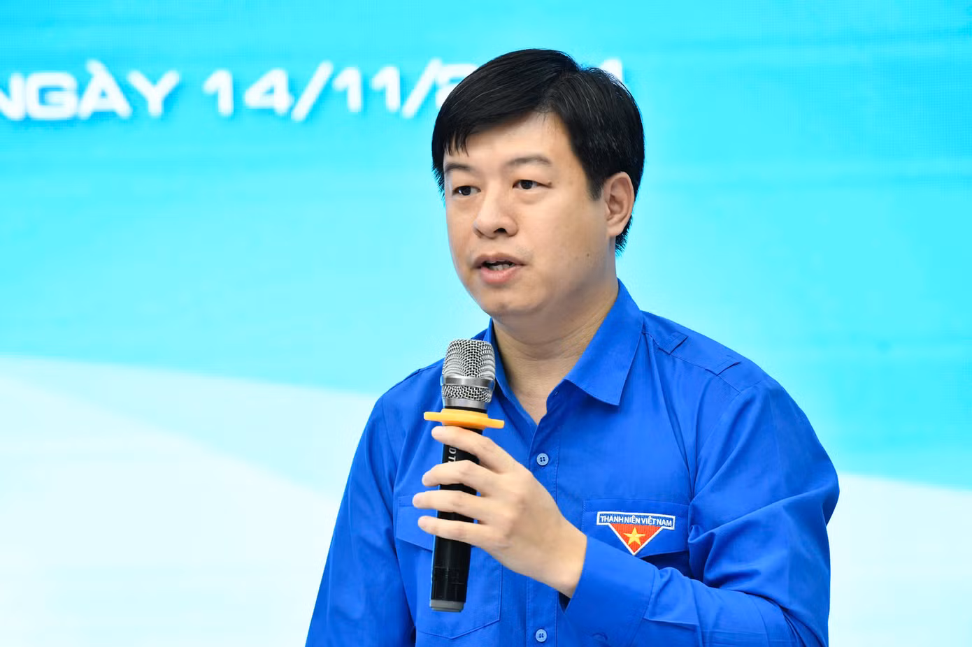 Anh Lê Hải Long - Ủy viên Ban Thường vụ, Trưởng Ban Công tác Thiếu nhi Trung ương Đoàn, Phó Chủ tịch Thường trực Hội đồng Đội Trung ương. Anh Lê Hải Long - Ủy viên Ban Thường vụ, Trưởng Ban Công tác Thiếu nhi Trung ương Đoàn, Phó Chủ tịch Thường trực Hội đồng Đội Trung ương.