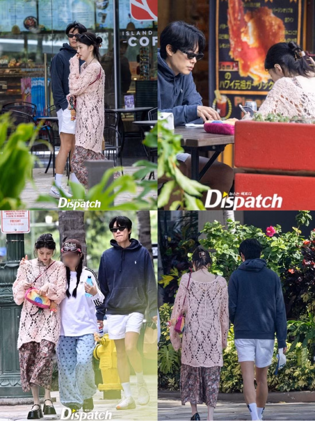 Han So Hee và Ryu Jun Yeol cùng người bạn được Dispatch chụp lại trong ngày 16/3 - thời điểm thừa nhận tin hẹn hò.