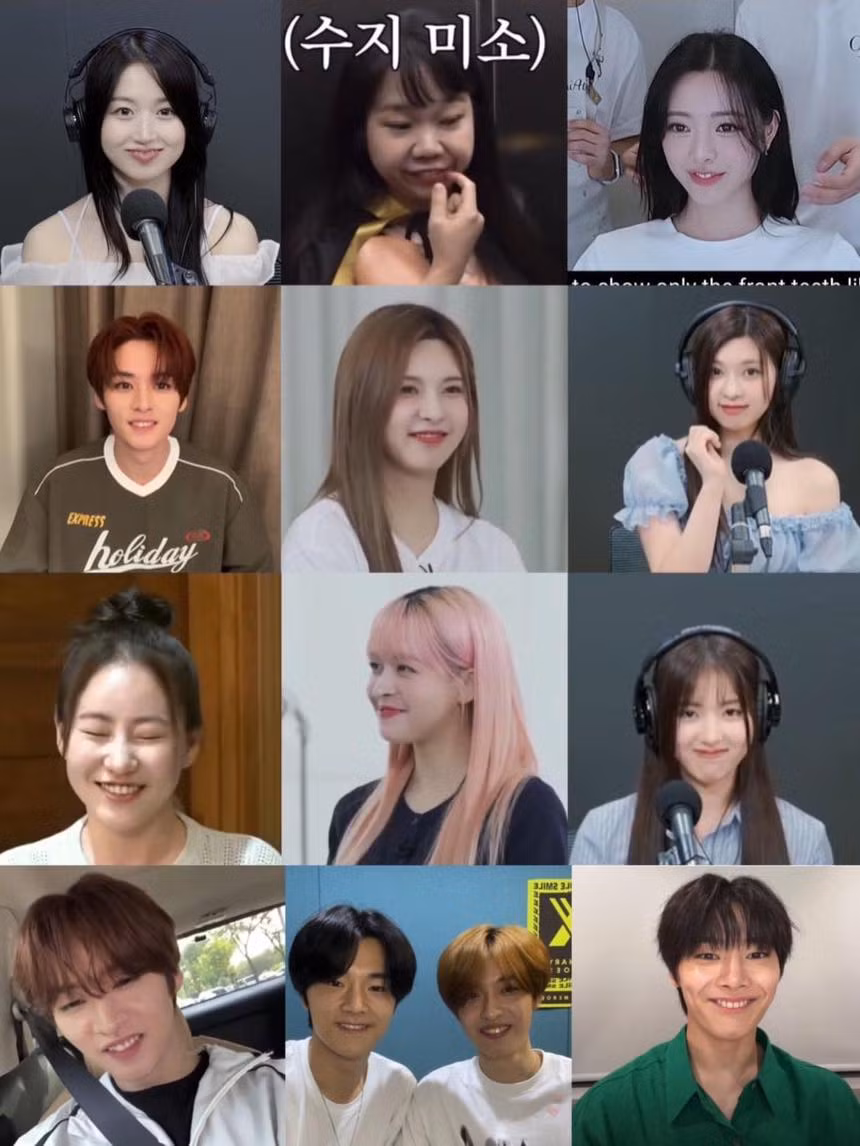 Vì vừa lạ vừa hài hước nên nụ cười này được nhiều idol, diễn viên cover, trở thành meme và “thử thách” chưa hạ nhiệt dù đã sắp hết năm.