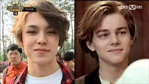 Vernon sở hữu ngũ quan được ví đẹp như tượng tạc, thậm chí từng được so sánh như bản sao thời niên thiếu của tài tử Leonardo DiCaprio.