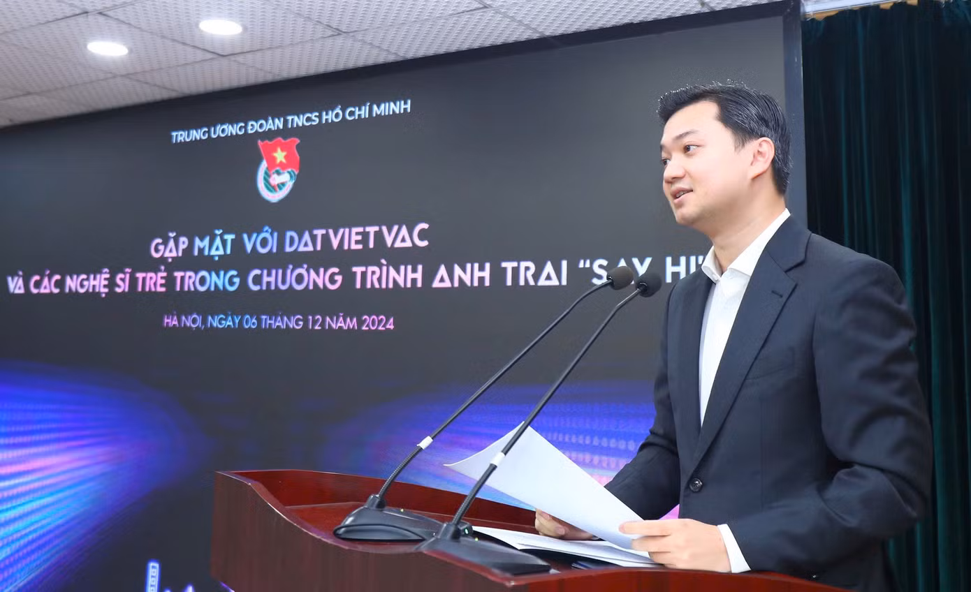Anh Nguyễn Minh Triết - Bí thư T.Ư Đoàn TNCS Hồ Chí Minh. Ảnh: Đức Nguyễn TPO