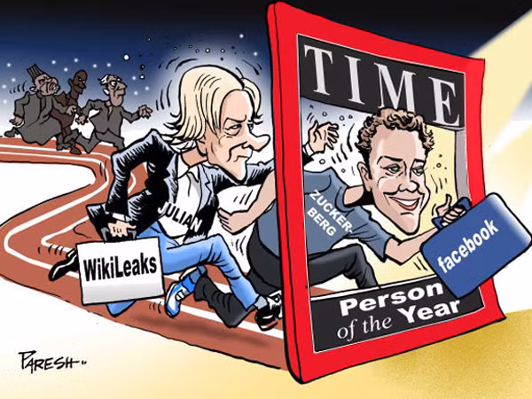 Zuckerberg là nhân vật của năm 2010