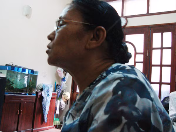 Bà Vũ Thị Hà (mẹ nạn nhân). Bà Vũ Thị Hà (mẹ nạn nhân)