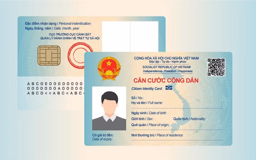 Thẻ căn cước công dân có gắn chíp thay thế sổ hộ khẩu, sổ tạm trú.