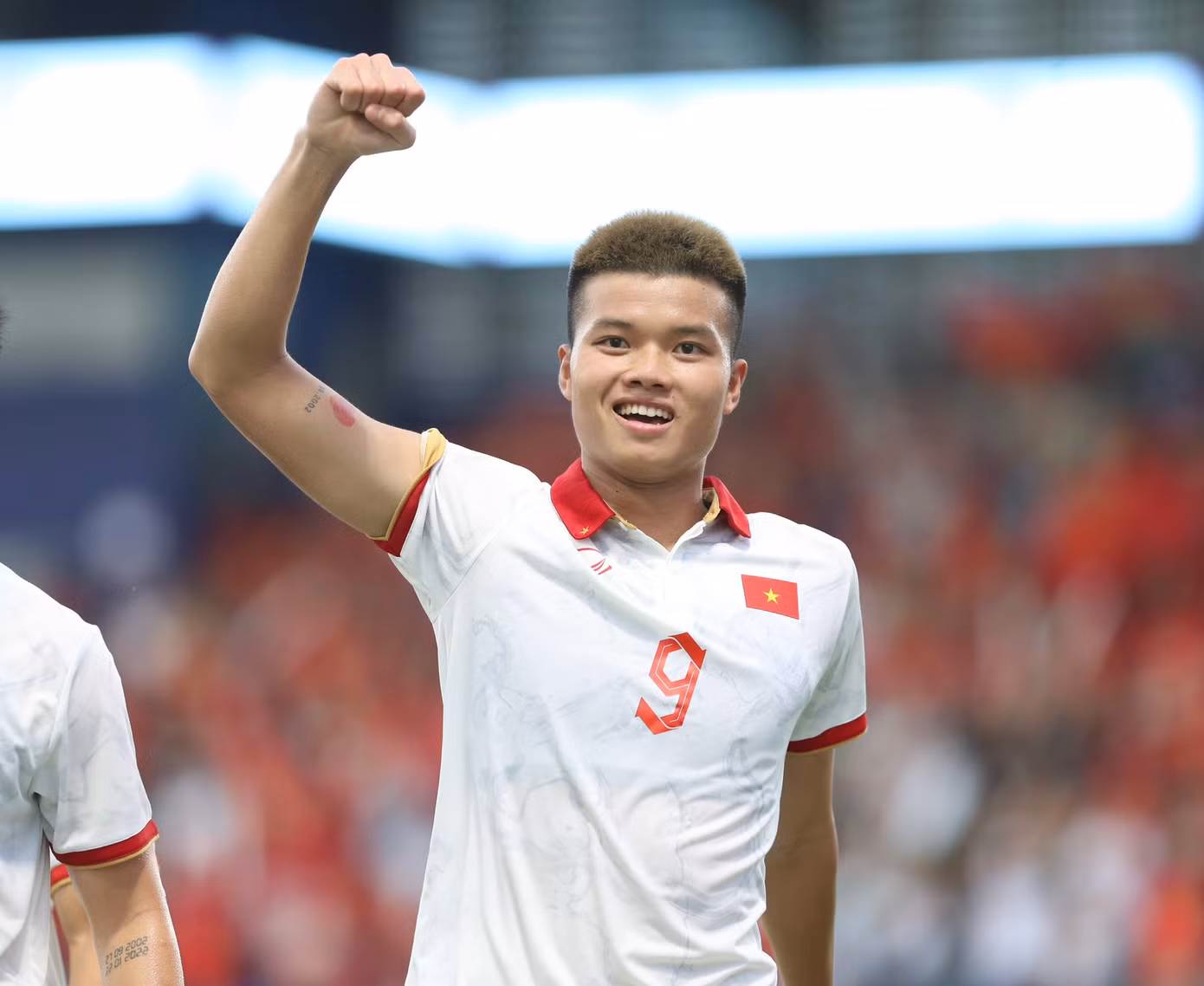 SEA Games 32: U22 Việt Nam tạm dẫn đầu bảng B sau chiến thắng 3-1 trước U22 Singapore ảnh 50