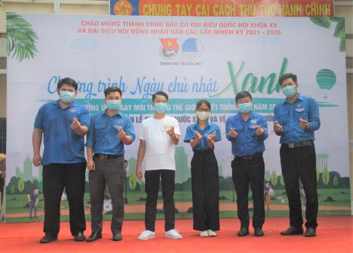 Tuổi trẻ đất Thủ ra quân "Ngày Chủ nhật xanh", lễ ra quân không tụ tập đông người để phòng, chống dịch bệnh