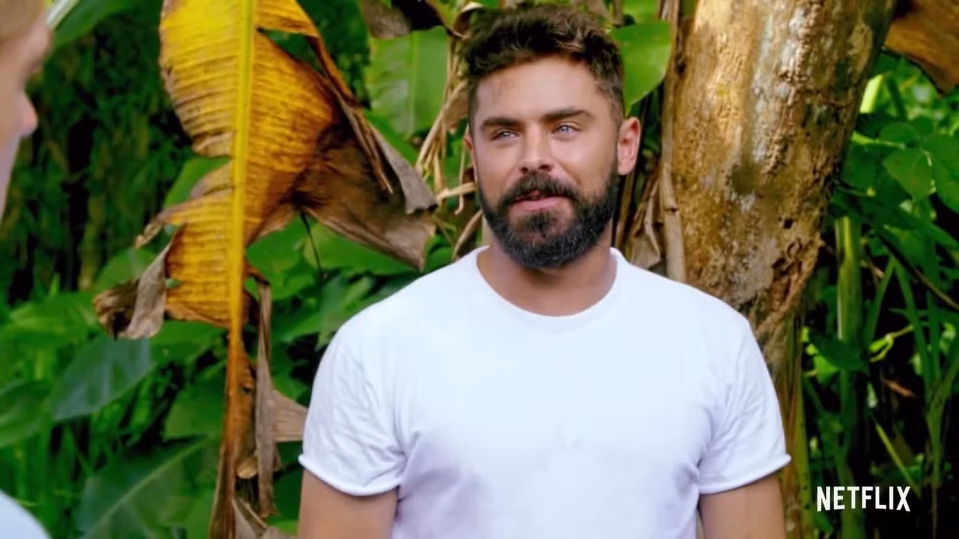 Zac Efron trong một chương trình truyền hình thực tế. Zac Efron trong một chương trình truyền hình thực tế.
