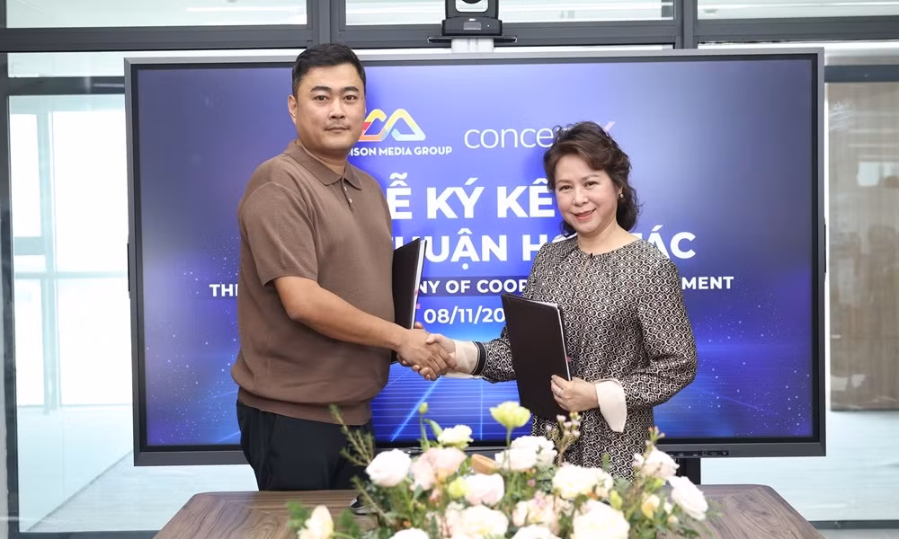 Hình ảnh tại buổi lễ ký kết.