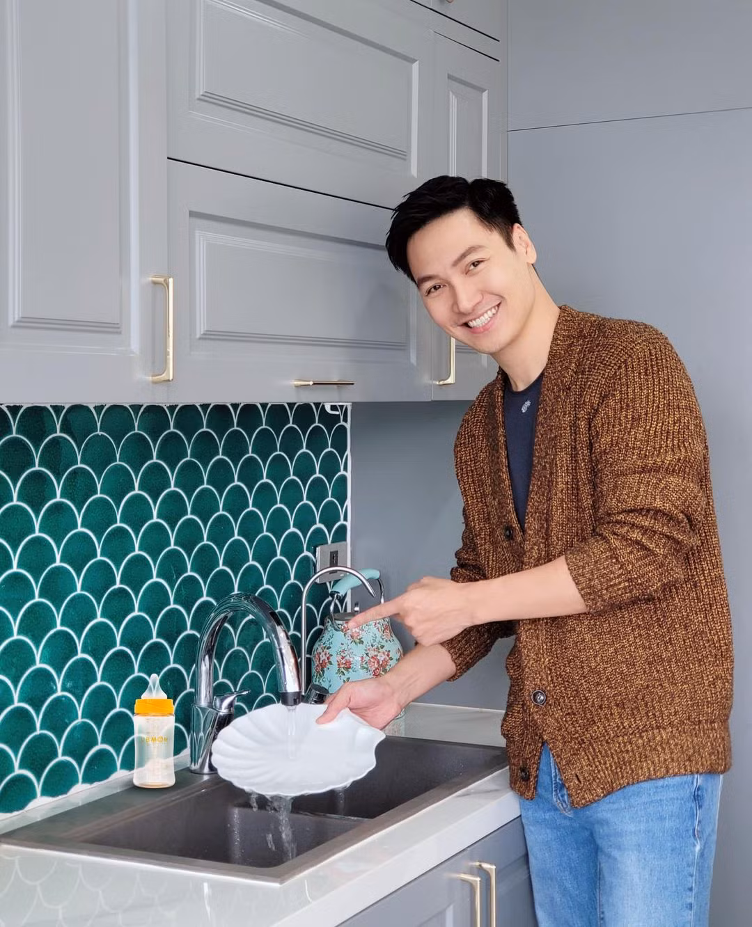 Bức ảnh gây chú ý của Mạnh Trường.