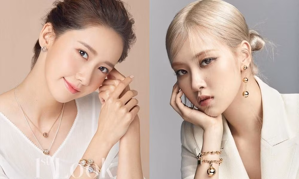 Rosé và Yoona "bị" một fan nhìn thấy đi mua sắm chung.