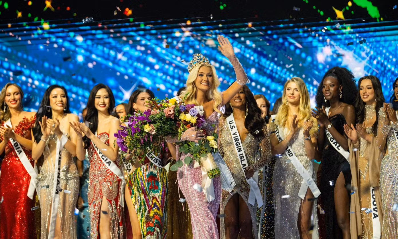 Vương miện Miss Universe 2024 đã tìm được chủ nhân. Vương miện Miss Universe 2024 đã tìm được chủ nhân.