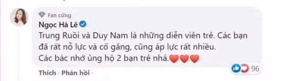 Vợ của nghệ sĩ Công Lý cũng lên tiếng bênh vực hai diễn viên Vợ của nghệ sĩ Công Lý cũng lên tiếng bênh vực hai diễn viên