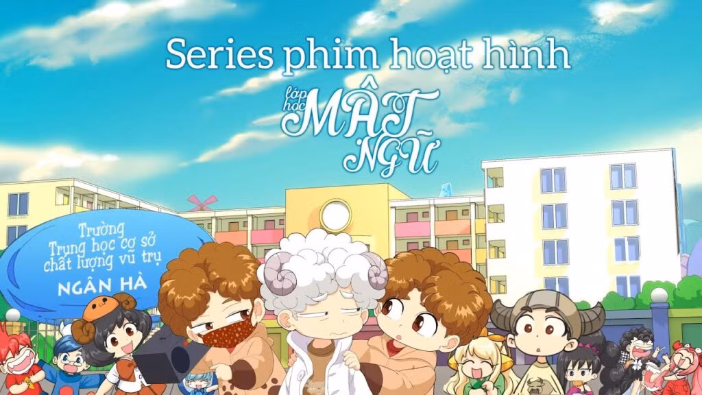Series phim hoạt hình Lớp học Mật ngữ chuyển thể từ truyện. Series phim hoạt hình Lớp học Mật ngữ chuyển thể từ truyện.