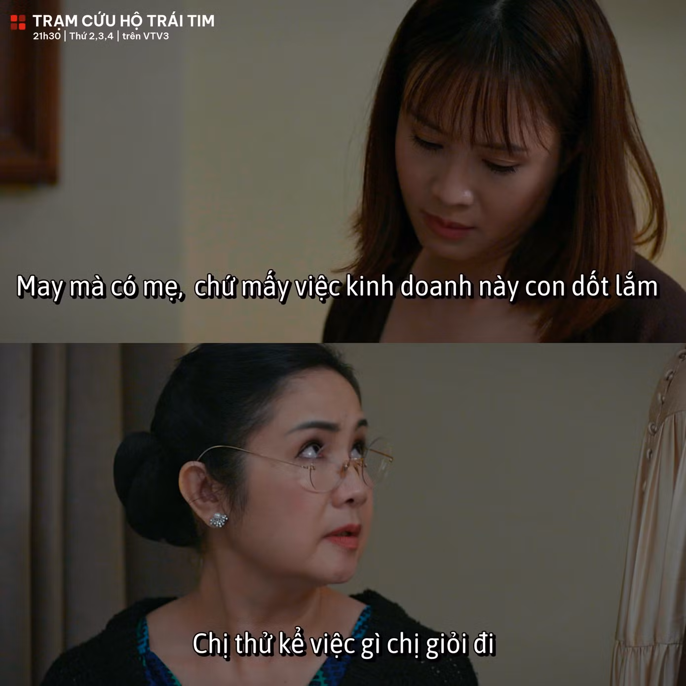 Ngân Hà vẫn cứ mãi hồn nhiên khiến khán giả sốt ruột.