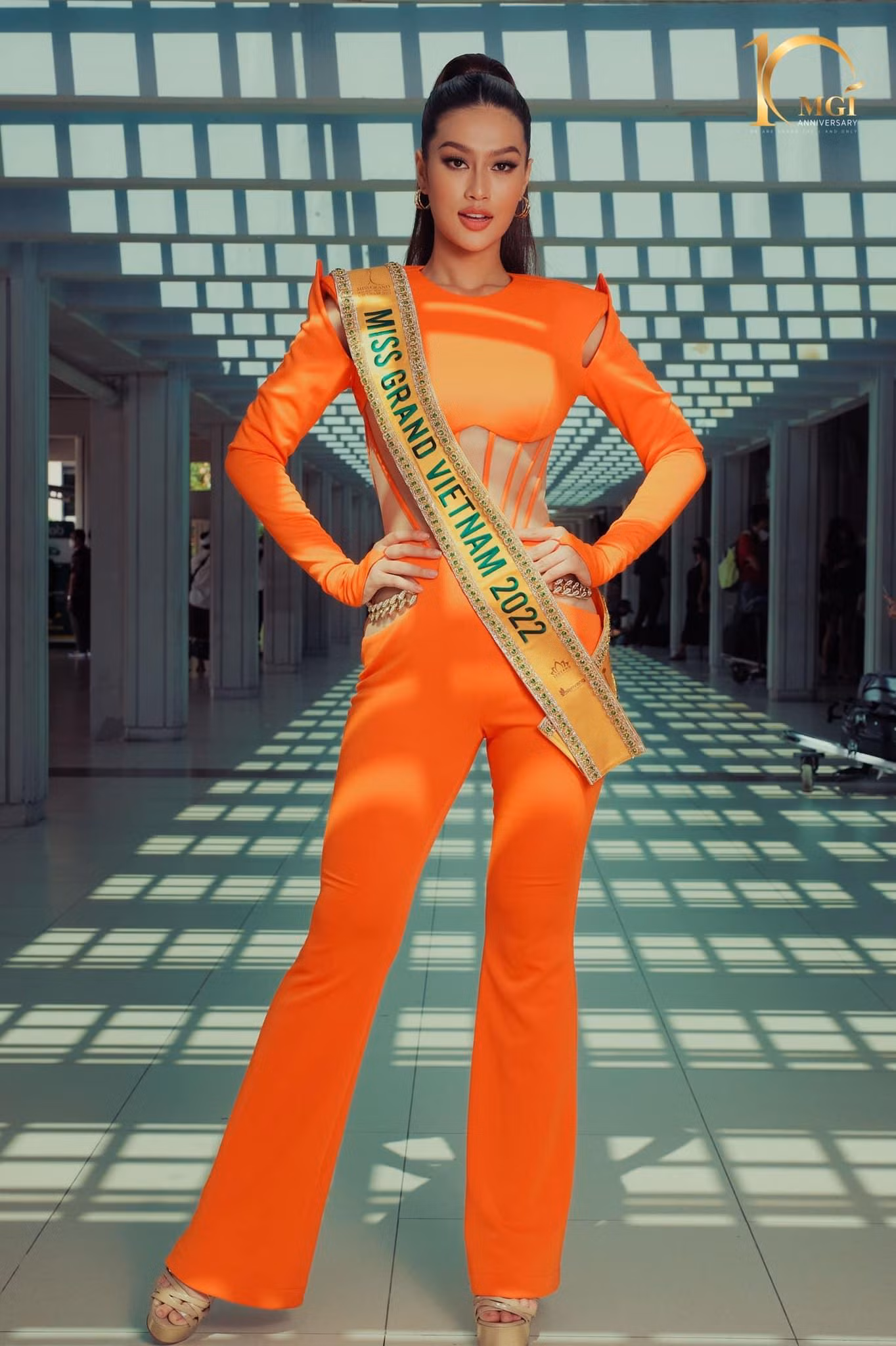 Thiên Ân đã sẵn sàng tỏa sáng ở Miss Grand International 2022.