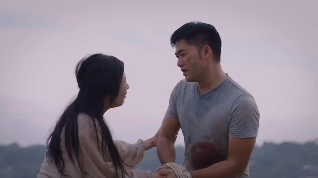 Khải và Vân rơi vào cửa tử trước họng súng của lão Phi Khải và Vân rơi vào cửa tử trước họng súng của lão Phi