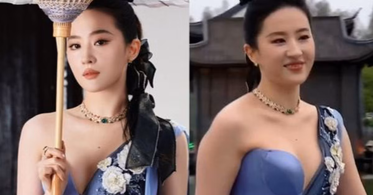 Khoảnh khắc gần đây khiến Lưu Diệc Phi mang tiếng "sống ảo" quá đà.
