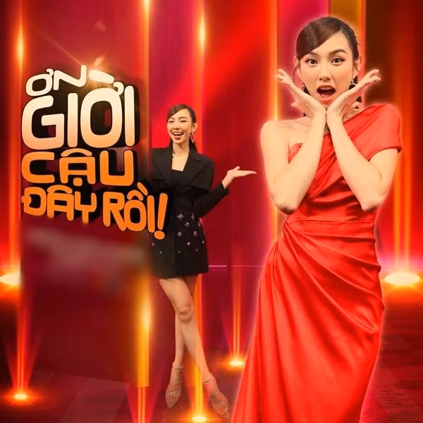 Thùy Tiên ứng biến lanh lẹ trên truyền hình