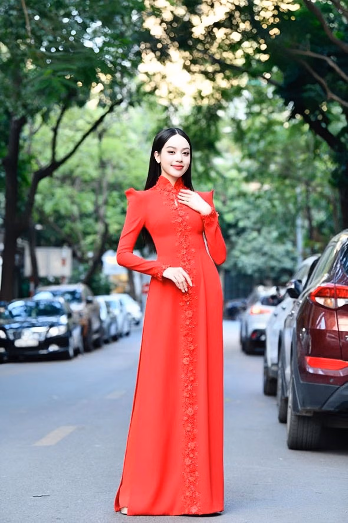 Hoa hậu Thanh Thủy đang bận rộn với lịch trình dày đặc.