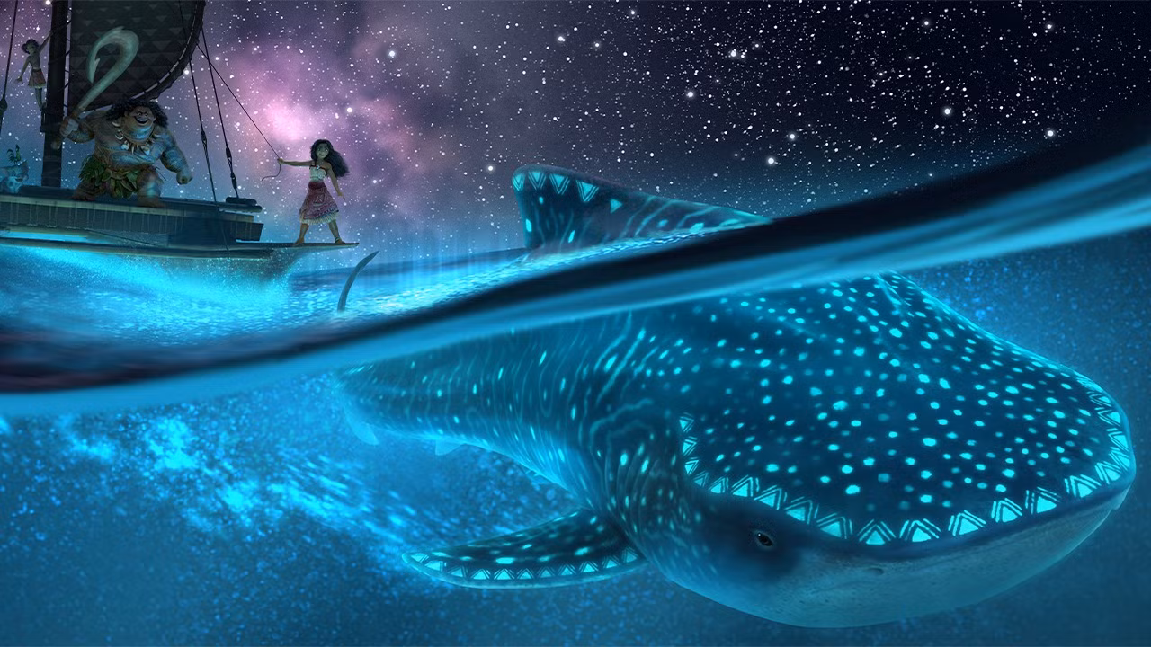 Phần hình ảnh của Moana 2 cực kỳ sống động.