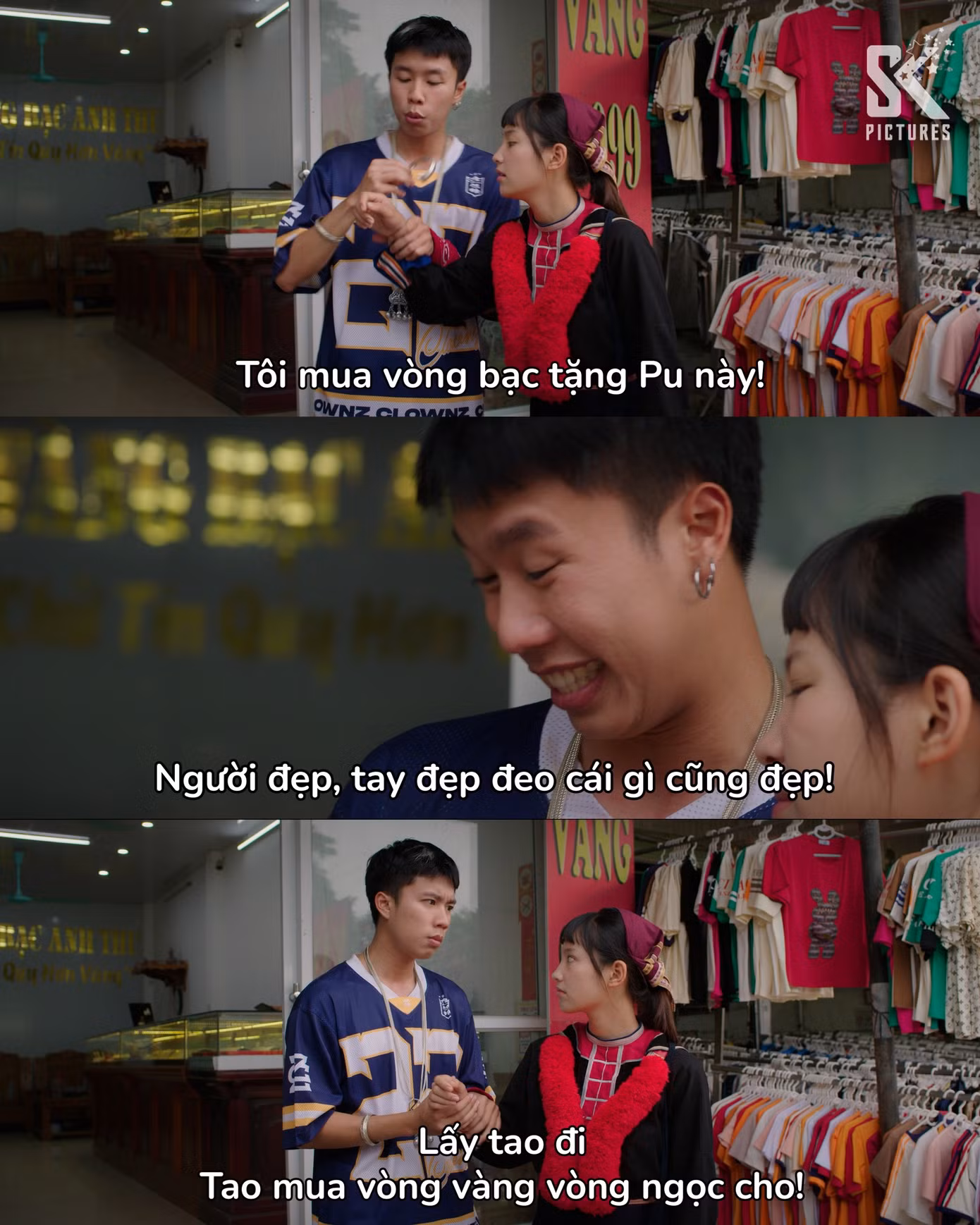 Chải luôn mang tiền bạc ra dụ Pu cưới mình. Chải luôn mang tiền bạc ra dụ Pu cưới mình.