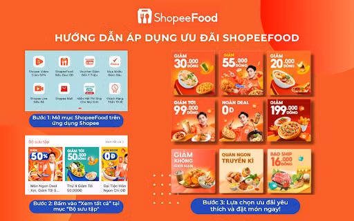 Bộ sưu tập gồm ưu đãi giảm thẳng vào đơn lên đến 199.000 đồng, deal 0 đồng, miễn ship và đặc biệt giảm giá không giới hạn đang chờ bạn trong tháng 10 này. Bộ sưu tập gồm ưu đãi giảm thẳng vào đơn lên đến 199.000 đồng, deal 0 đồng, miễn ship và đặc biệt giảm giá không giới hạn đang chờ bạn trong tháng 10 này.