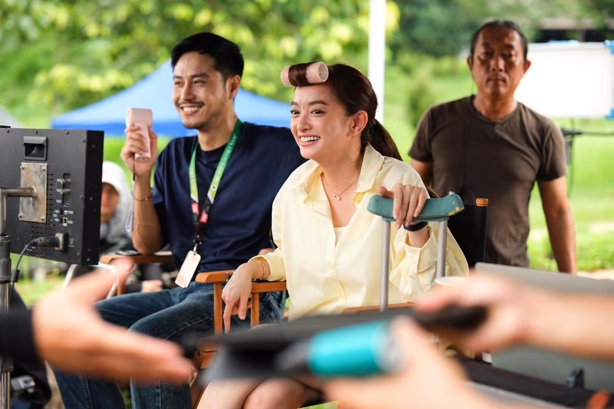 Thanh Sơn khẳng định không có chuyện "phim giả tình thật" với Kaity Nguyễn.
