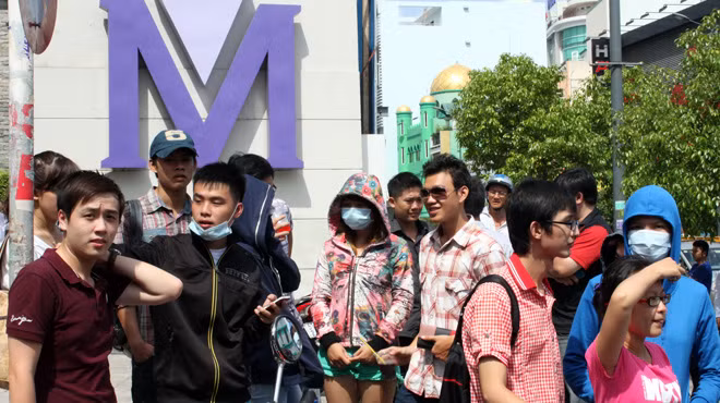 Trường Melior đột ngột đóng cửa khiến hơn 100 sinh viên đang theo học ở đây lao đao. Ảnh: Minh Giảng