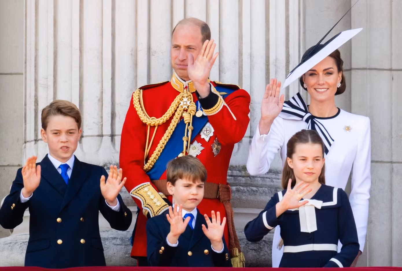 Gia đình xứ Wales xuất hiện đầy đủ sau hơn nửa năm. Ảnh: WireImage. Gia đình xứ Wales xuất hiện đầy đủ sau hơn nửa năm. Ảnh: WireImage.