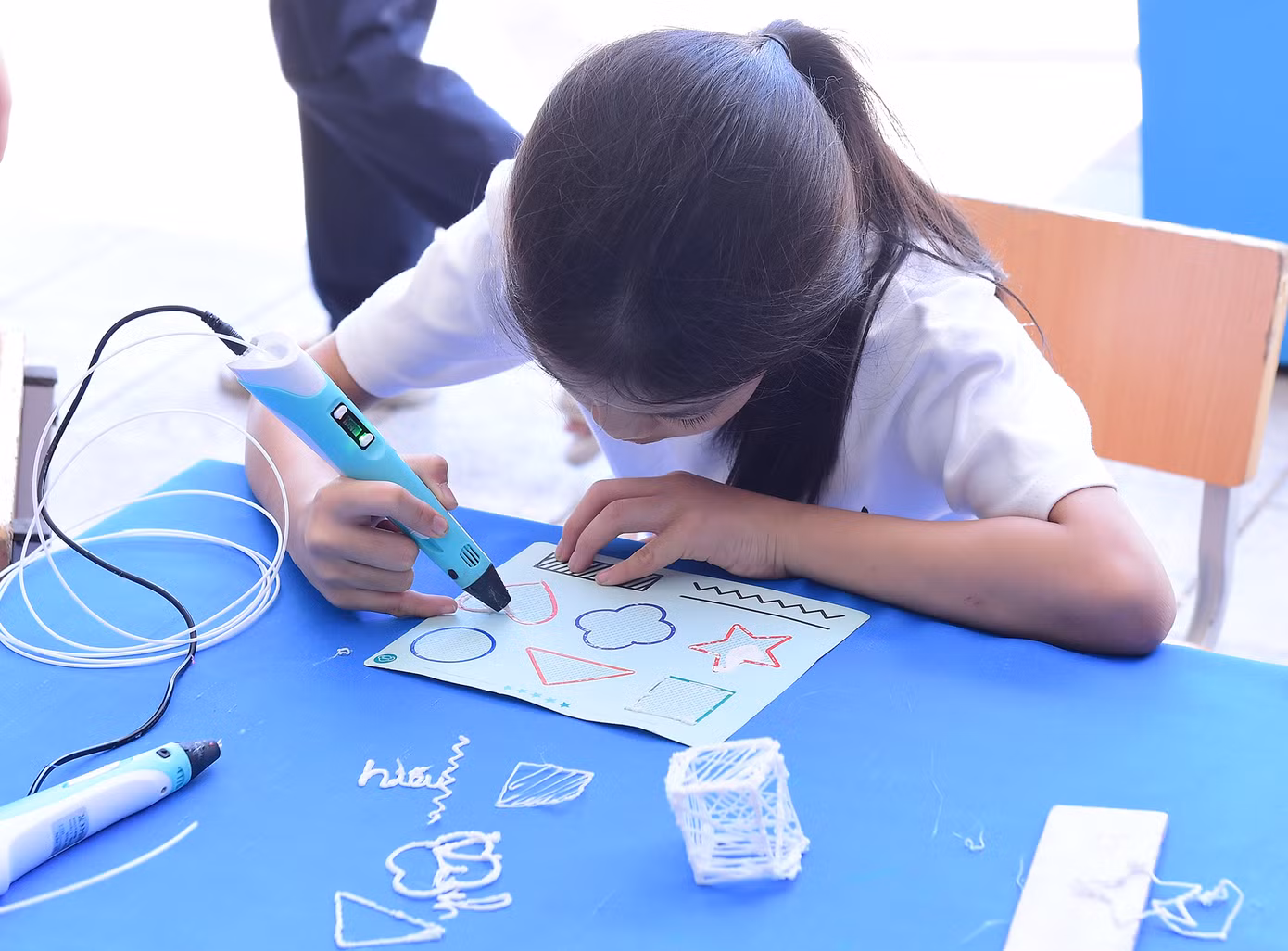 Một số hoạt động trải nghiệm tại Cung Thiếu nhi Hà Nội. Ảnh: Xuân Tùng Một số hoạt động trải nghiệm tại Cung Thiếu nhi Hà Nội. Ảnh: Xuân Tùng