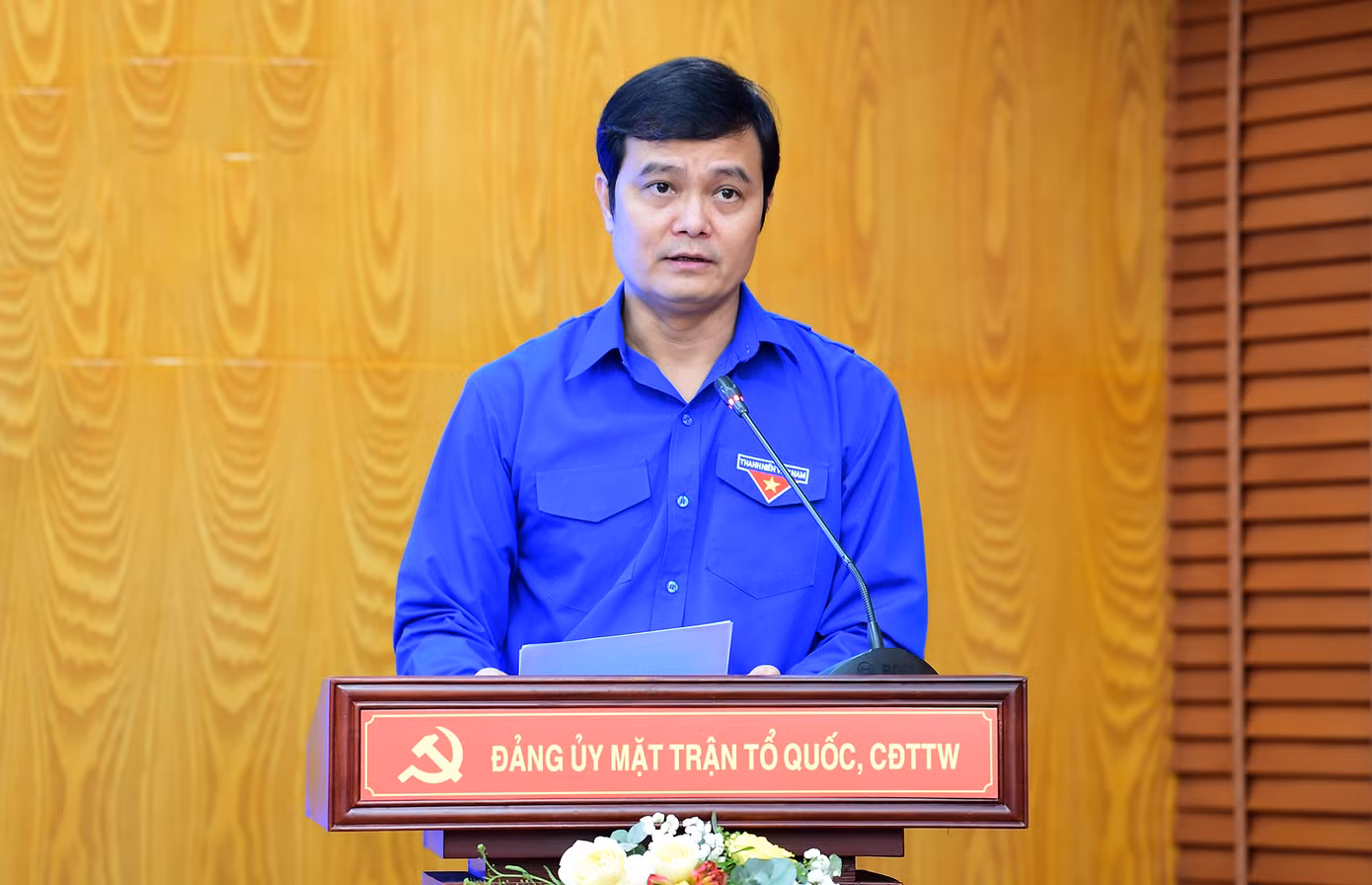 Anh Bùi Quang Huy phát biểu chỉ đạo tại chương trình. Ảnh: Xuân Tùng Anh Bùi Quang Huy phát biểu chỉ đạo tại chương trình. Ảnh: Xuân Tùng