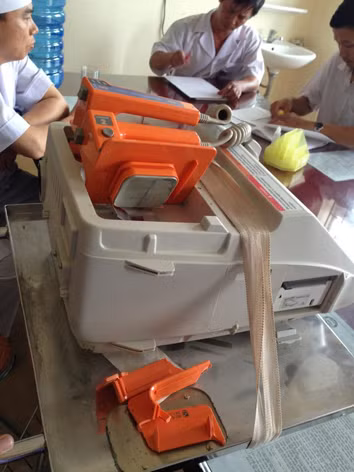  Thiết bị BV bị người nhà bệnh nhân đập phá