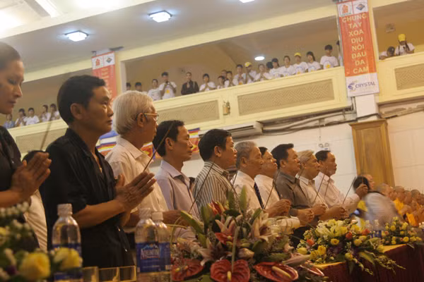 Cầu hương linh các nạn nhân da cam siêu thoát