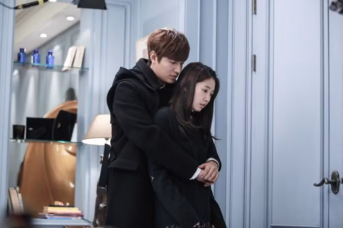 Park Shin Hye và Lee Min Ho trong Người Thừa Kế.