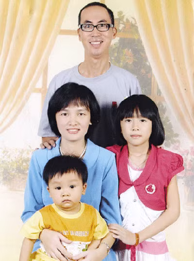 Gia đình nhỏ của thầy Lê Bá Khánh Trình