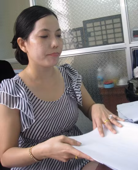 Bà Trần Hồng Ly. (Ảnh: Huỳnh Hải)