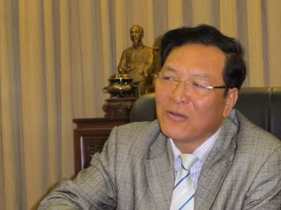 Bộ trưởng Phạm Vũ Luận. Ảnh: Hồ Thu