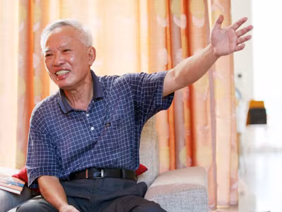 Nguyên Phó Thủ tướng Vũ Khoan . Ảnh: Xuân Phú Nguyên Phó Thủ tướng Vũ Khoan