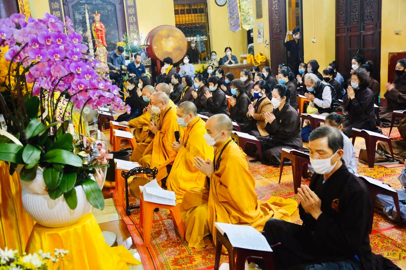 Lễ tưởng niệm tại chùa Quán Sứ, Hà Nội. - Ảnh: Trọng Tài Lễ tưởng niệm tại chùa Quán Sứ, Hà Nội. - Ảnh: Trọng Tài