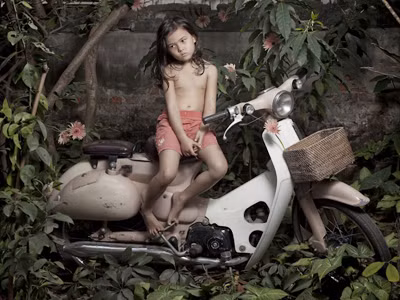 Một bức trong “Khu vườn nhặt” của Jamie Maxton-Graham
