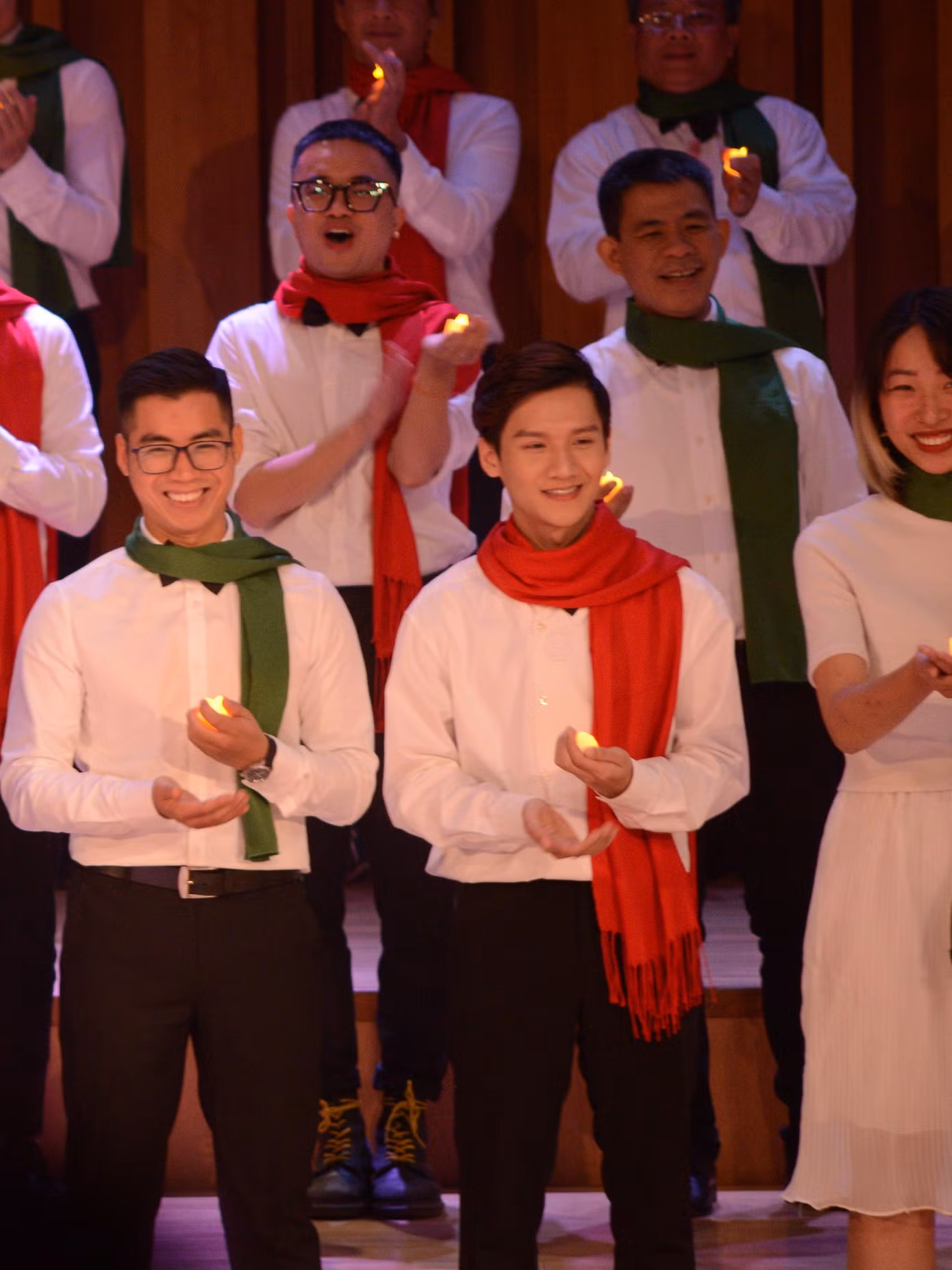 Cậu là thành viên của Hợp xướng Gió Xanh - Green Wind Choir