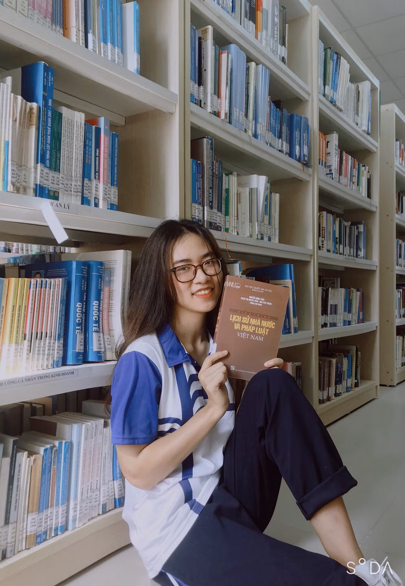 Hương Trà - sinh viên khoa Luật, Đại học Quốc gia Hà Nội.