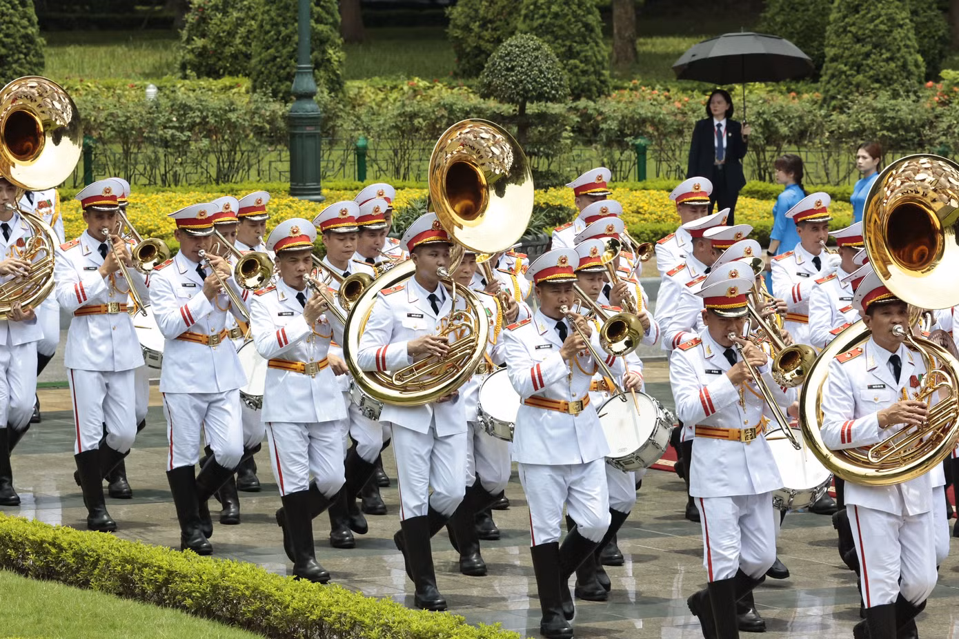 Chủ tịch nước Tô Lâm chủ trì lễ đón Tổng thống Nga Putin ảnh 24