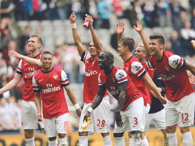 Các cầu thủ Arsenal mong được chào đón nhiệt tình trong lần đầu đến Việt Nam. ảnh: Alalam.ir