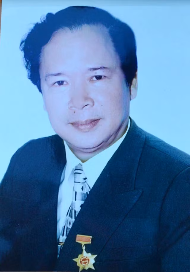 NSƯT Mạnh Tường khi còn làm ở VTV.
