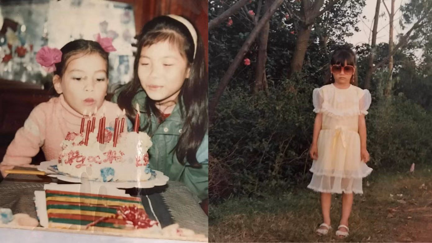 Từ ngày bé, "nữ hoàng giải trí" đã sở hữu vẻ đẹp cuốn hút và sớm bộc lộ gu thời trang ấn tượng