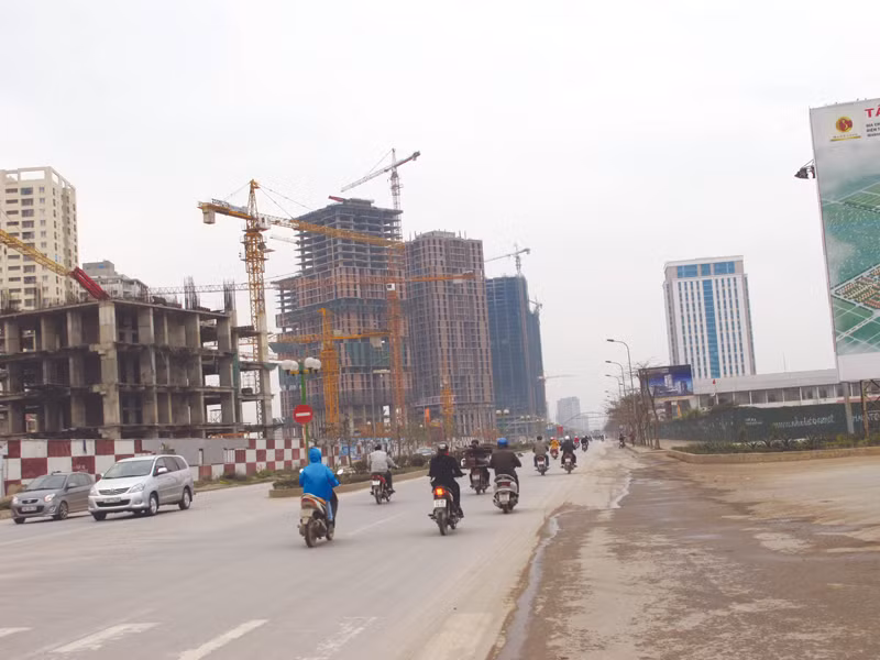 Đường bắc Hà Đông là một trong ít dự án BT được hoàn thành. Ảnh: PV. Đường bắc Hà Đông là một trong ít dự án BT được hoàn thành Ảnh: PV